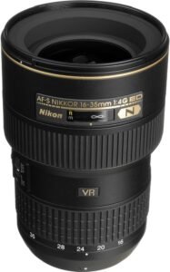 Nikon AF-S NIKKOR 16-35mm f/4G ED VR Wide Angle Zoom Lens for Nikon DSLR & Mirrorless Cameras
